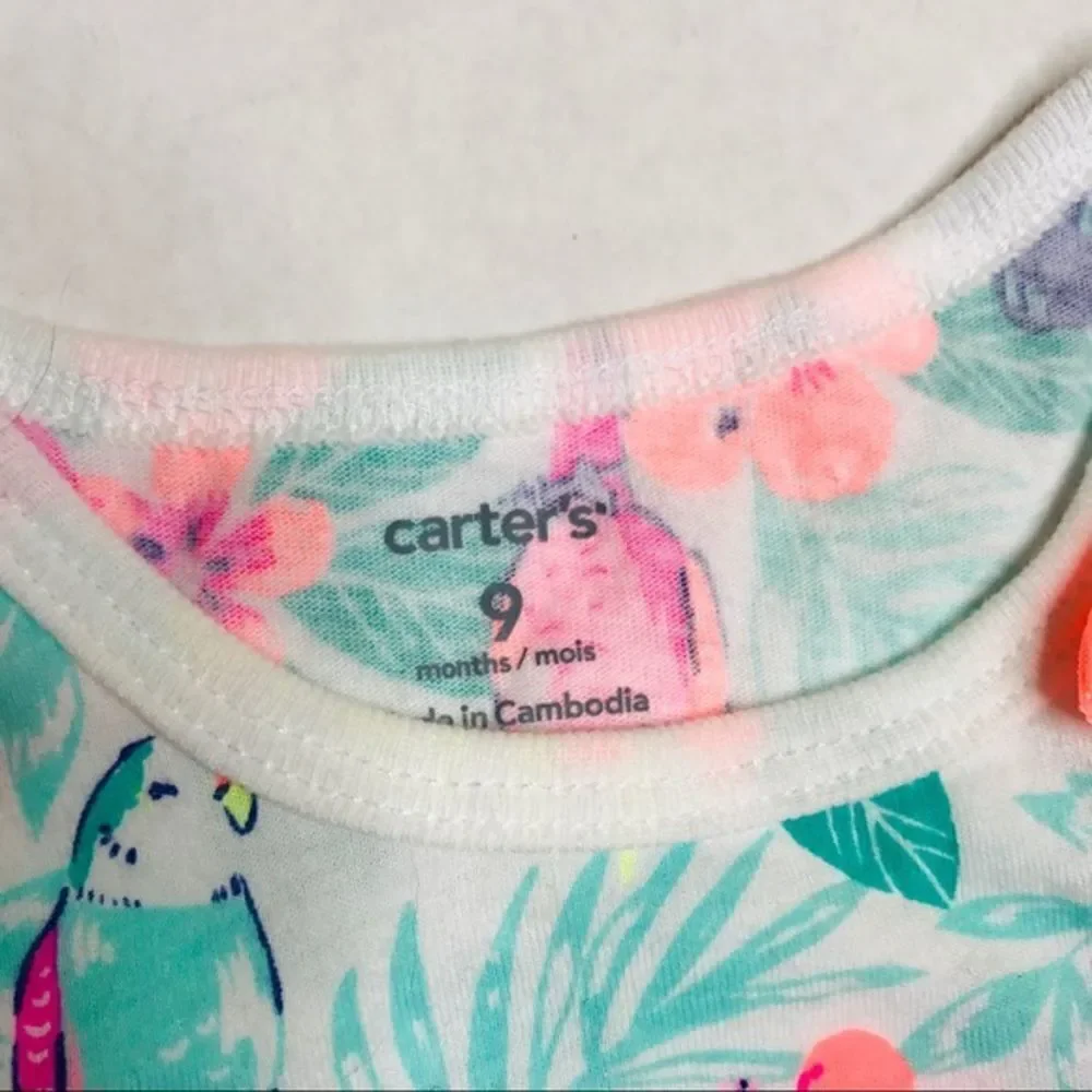 𝅺carter’s Hawaiian Tropical Tank Tops